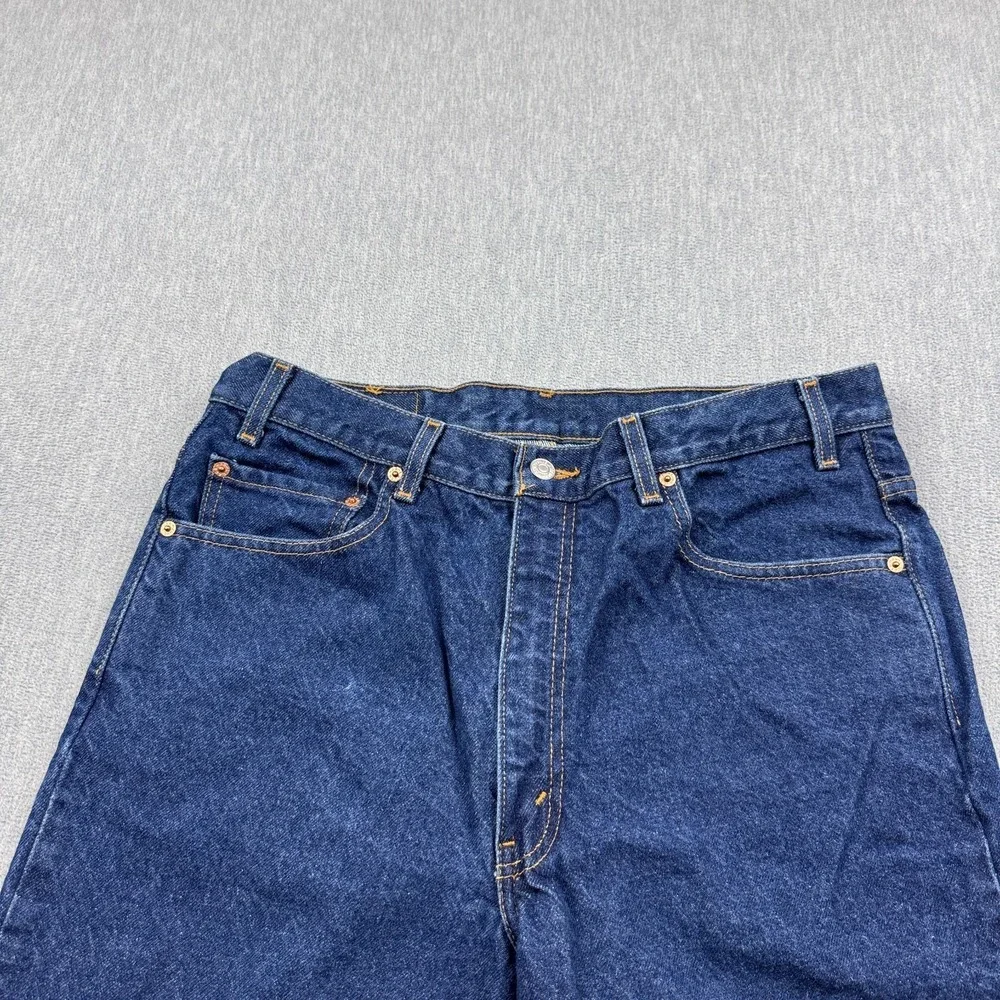 Vintage Levis 517 Jeans Men 35X31 Blue Denim Bootcut Classic Rodeo Made In USA